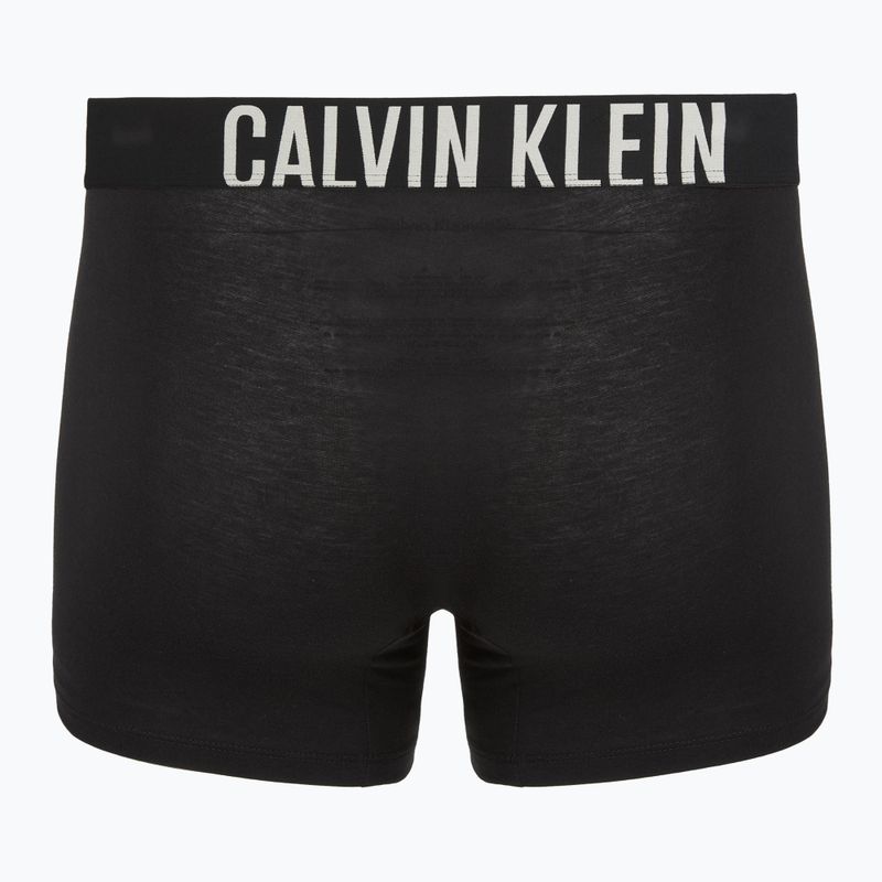 Bokserki Calvin Klein 000NB3609A Boxer Brief 3 pary black w/oatmeal logo/black w/age 5