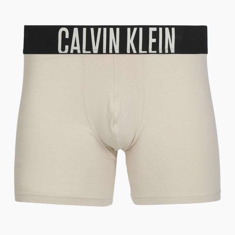 Bokserki Calvin Klein 000NB3609A Boxer Brief 3 pary oatmeal/aged redwood/bright turquoi 2