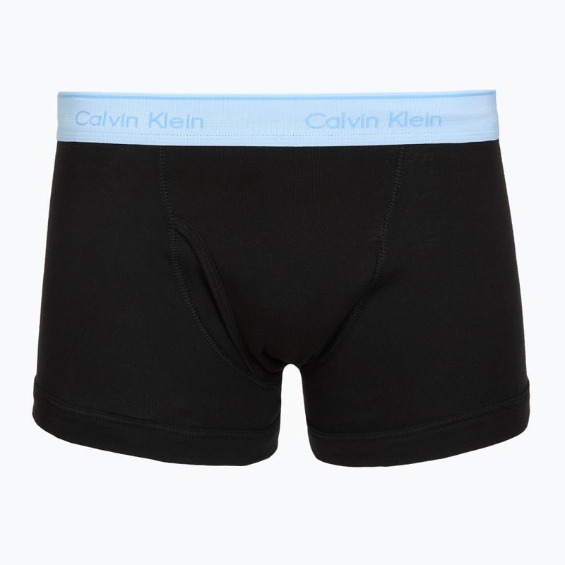Bokserki Calvin Klein LV00NB1897 Trunk 5 par black bodies w/black/misty grey/purple 2