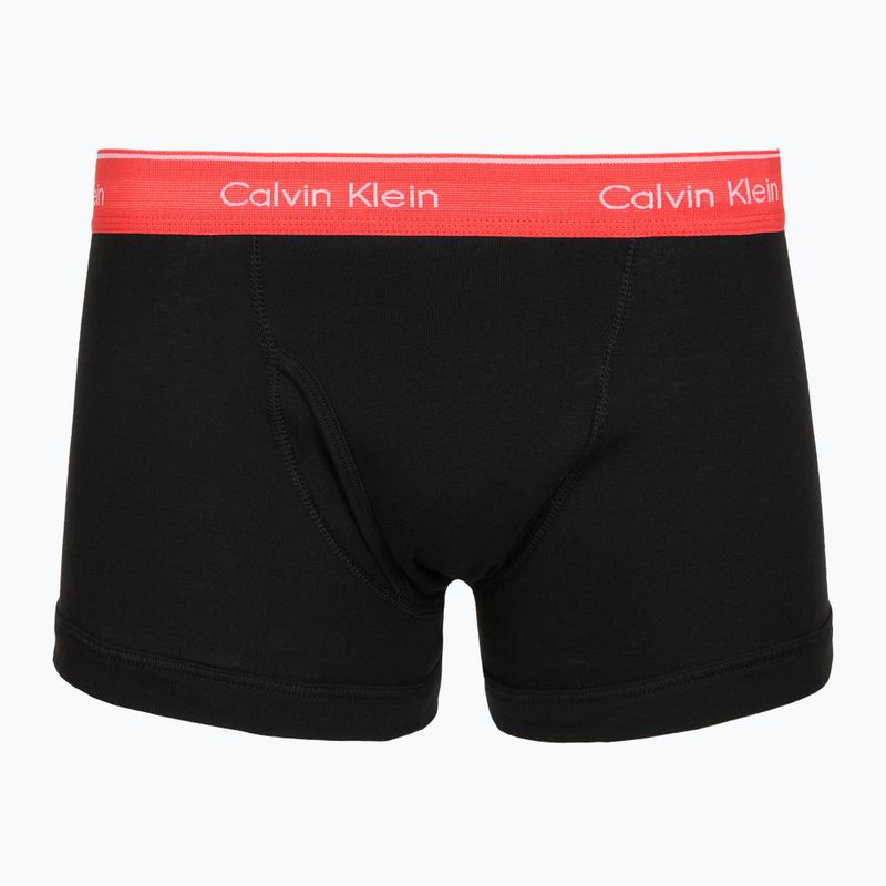 Bokserki Calvin Klein LV00NB1897 Trunk 5 par black bodies w/black/misty grey/purple 5