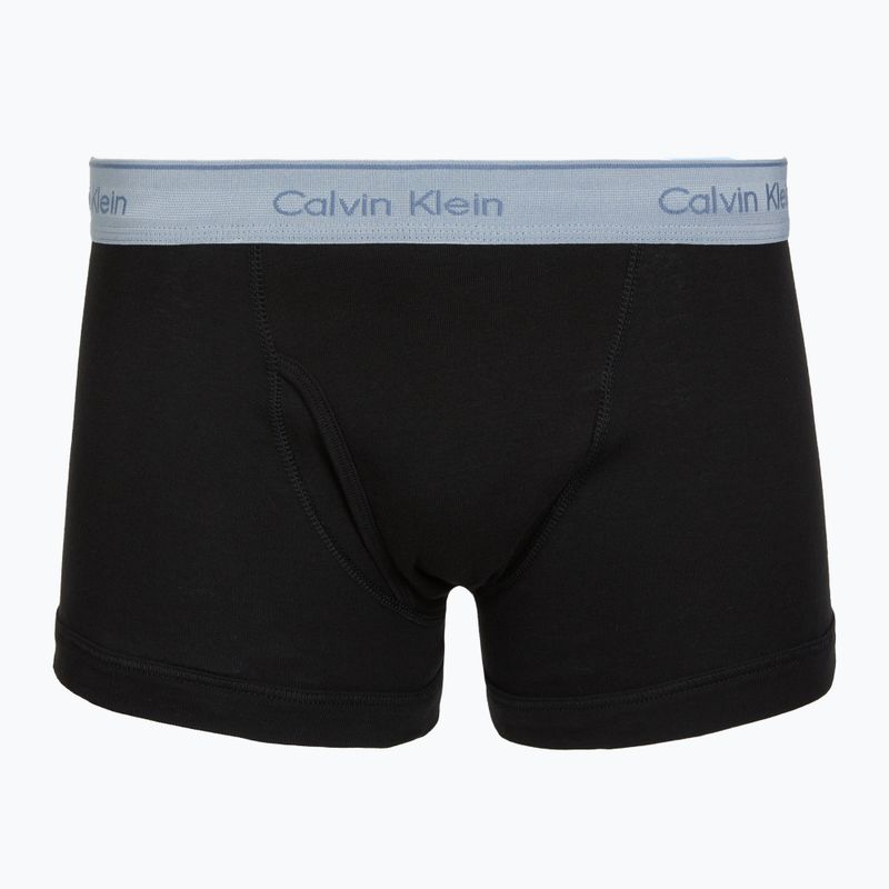 Bokserki Calvin Klein LV00NB1897 Trunk 5 par black bodies w/black/misty grey/purple 6