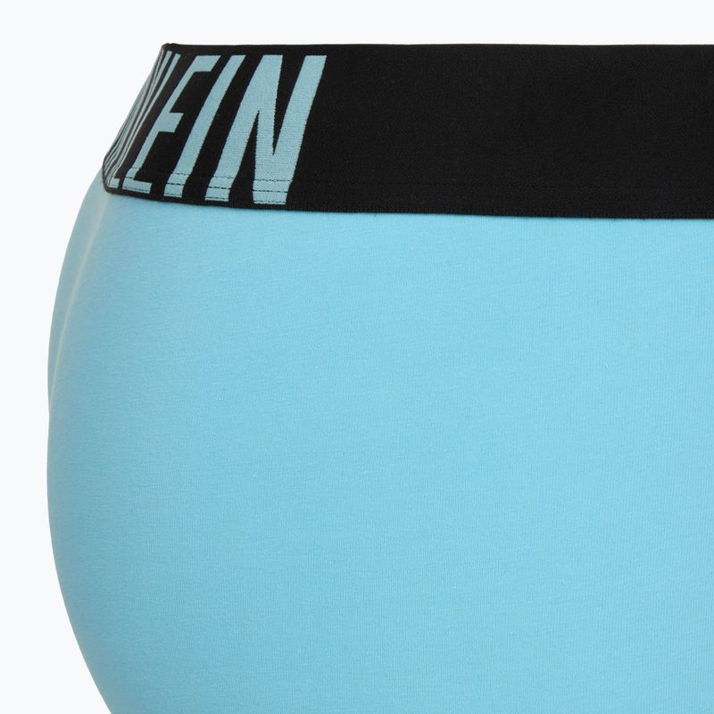 Bokserki męskie Calvin Klein 000NB3608A Trunk 3 pary harbor mist/black/chilly blue 4