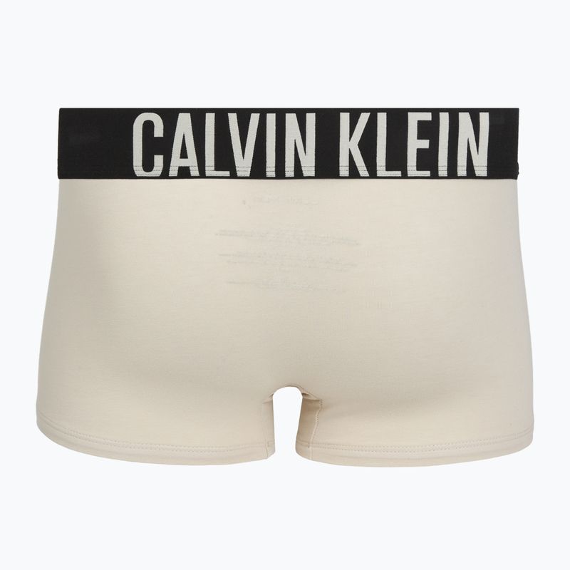 Bokserki męskie Calvin Klein 000NB3608A Trunk 3 pary oatmeal/aged redwood/bright turquoi 5