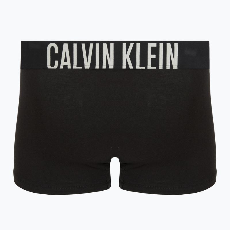 Bokserki Calvin Klein 000NB3608A Trunk 3 pary black w/oatmeal logo/black w/age 5