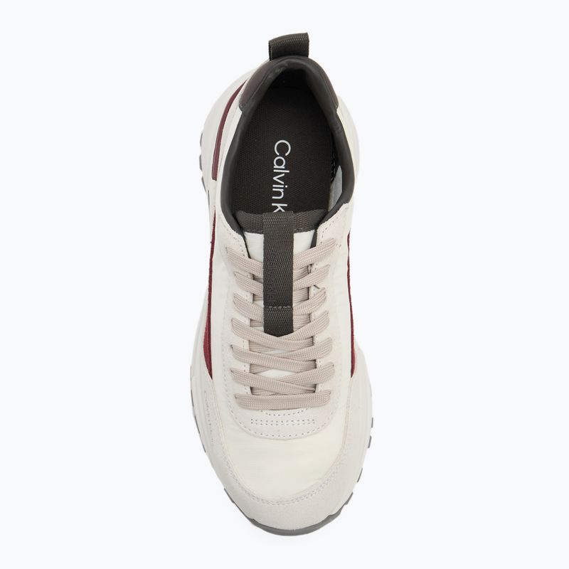 Buty damskie Calvin Klein YW0YW02075 Hike Runner MG Nylon Mix lily white/beluga 5