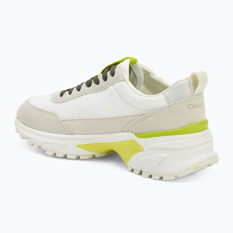 Buty damskie Calvin Klein YW0YW02075 Hike Runner MG Nylon Mix bright white/primrose/beluga 3