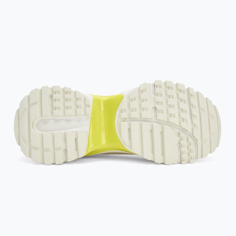 Buty damskie Calvin Klein YW0YW02075 Hike Runner MG Nylon Mix bright white/primrose/beluga 4