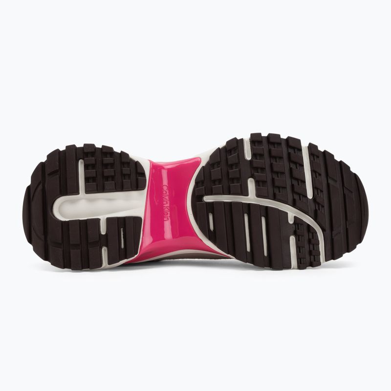Buty damskie Calvin Klein YW0YW02075 Hike Runner MG Nylon Mix chateau/silver mink/pink 4