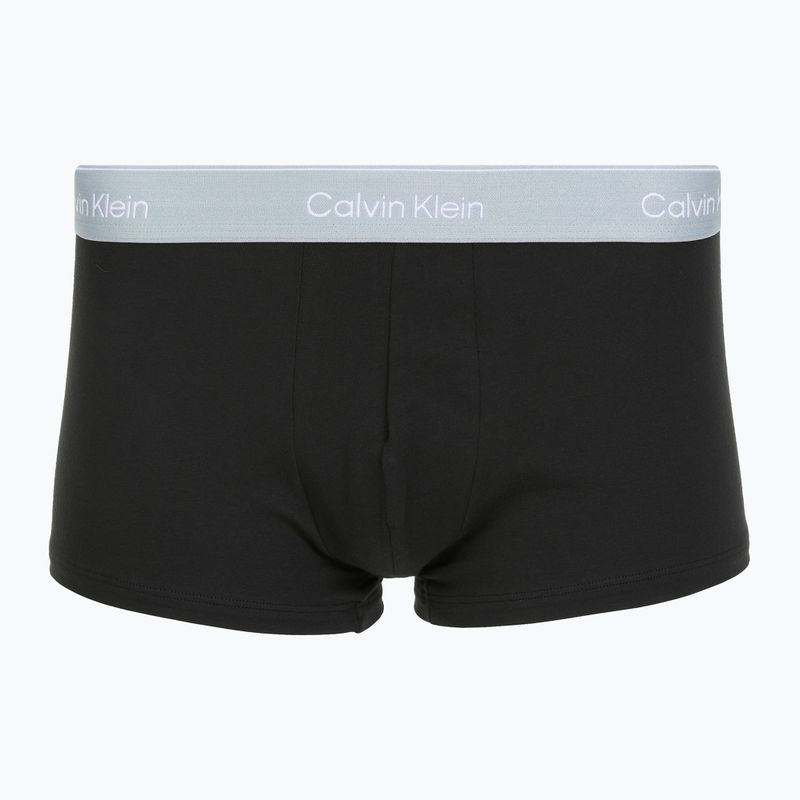 Bokserki Calvin Klein LV00NB4389 Low Rise Trunk 3 pary black/adrenaline rush/white/black 2