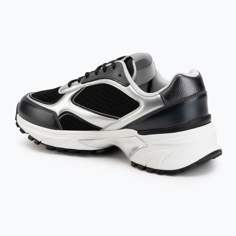 Buty męskie Calvin Klein YM0YM01402 Hike Runner Laceup Mesh Mix black/silver 3