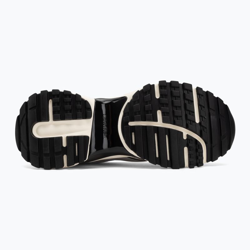 Buty męskie Calvin Klein YM0YM01402 Hike Runner Laceup Mesh Mix silver/black/marshmallow 4