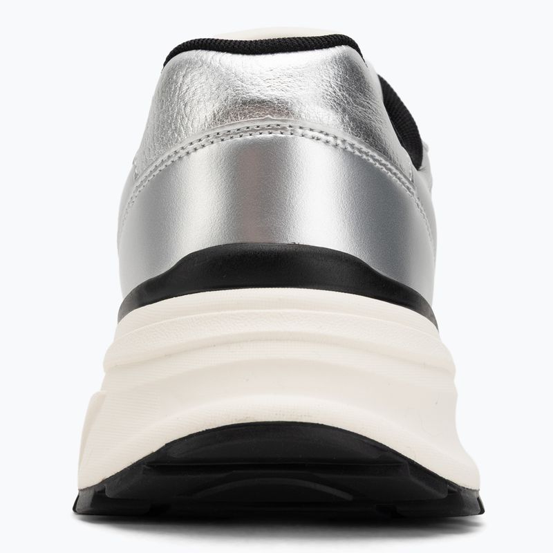 Buty męskie Calvin Klein YM0YM01402 Hike Runner Laceup Mesh Mix silver/black/marshmallow 6