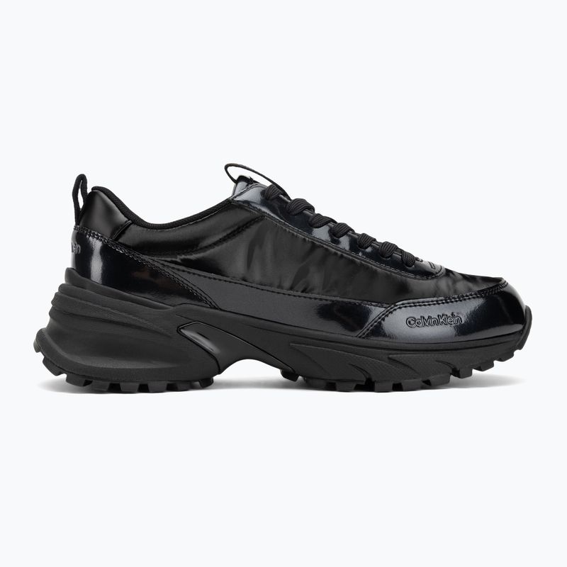 Buty damskie Calvin Klein YW0YW02043 Hike Runner Lace Up Pearl Nylon triple black 2