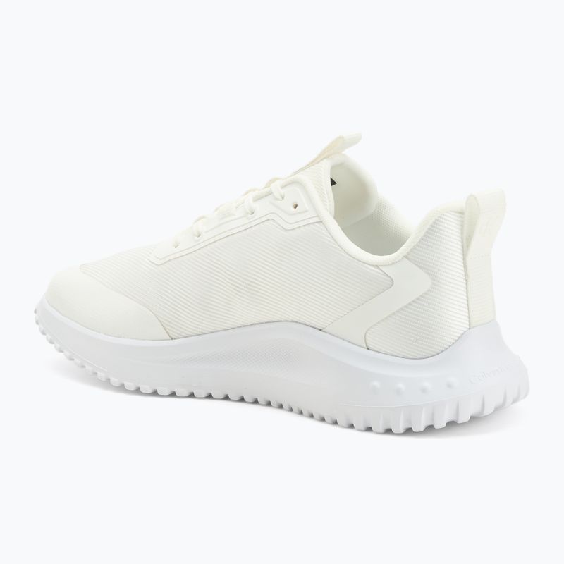 Buty męskie Calvin Klein YM0YM01442 Eva Runner Lace Up Mat Mix 0GJ triple bright white 3