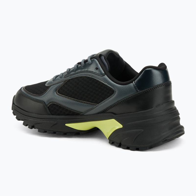 Buty męskie Calvin Klein YM0YM01451 Hike Runner Laceup Mesh Mix black/coal/buttercup 3