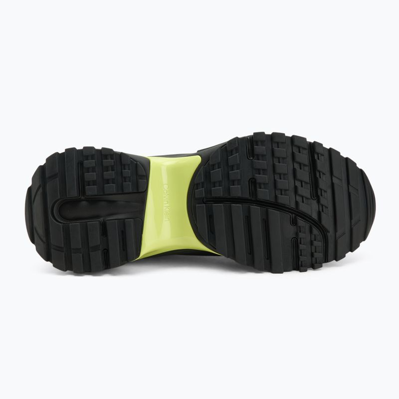 Buty męskie Calvin Klein YM0YM01451 Hike Runner Laceup Mesh Mix black/coal/buttercup 4