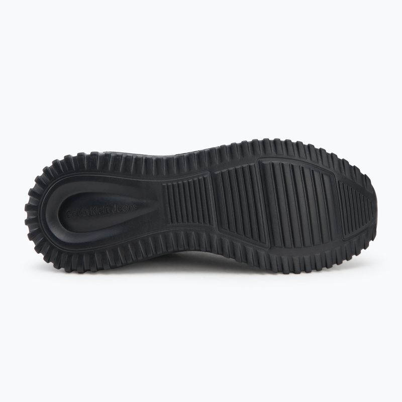 Buty męskie Calvin Klein YM0YM01442 Eva Runner Lace Up Mat Mix 0GJ triple black 4