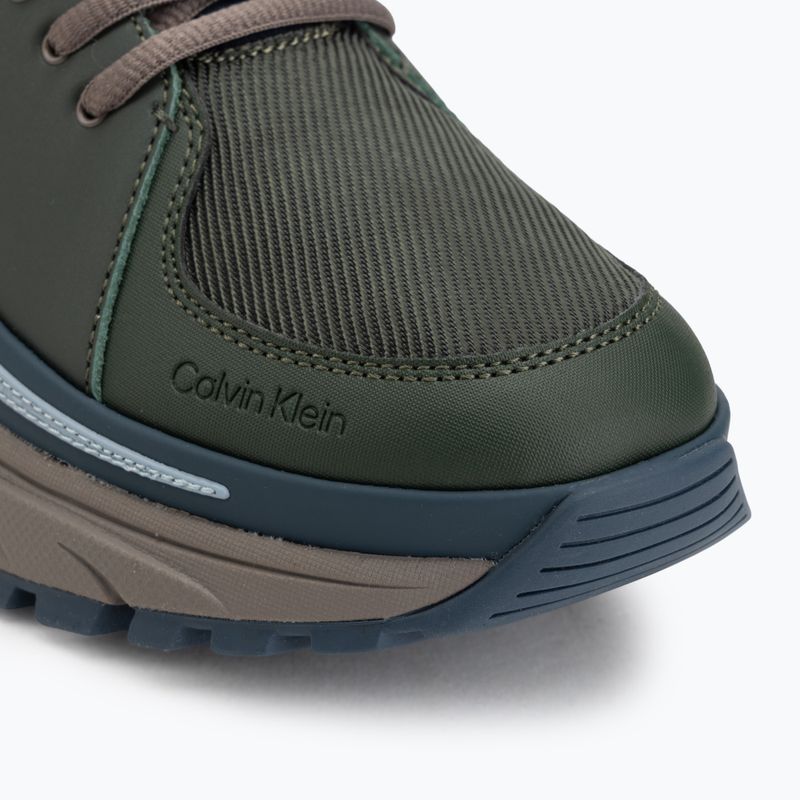 Buty męskie Calvin Klein YM0YM01417 Hike Runner Laceup Tech Mix thym/taupe smog 7