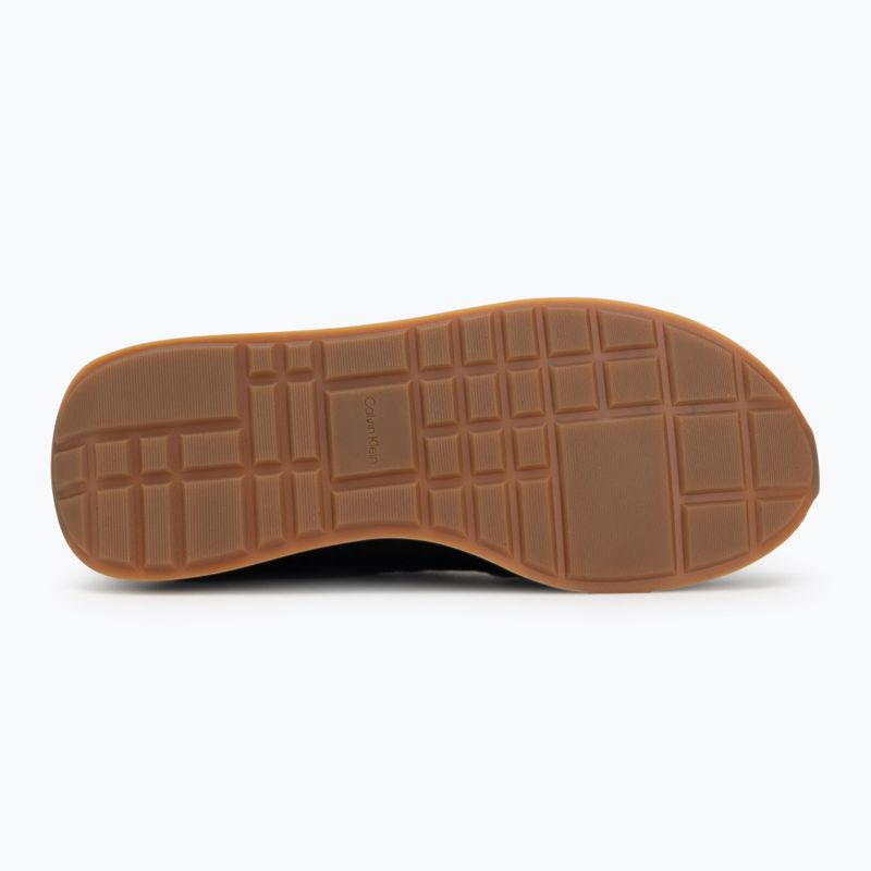 Buty damskie Calvin Klein YW0YW02060 Retro Runner Sock Laceup Mix Mat black/gyn metal/gum 4