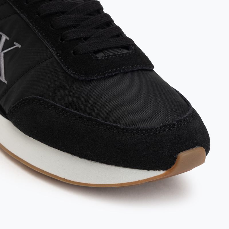 Buty damskie Calvin Klein YW0YW02060 Retro Runner Sock Laceup Mix Mat black/gyn metal/gum 7