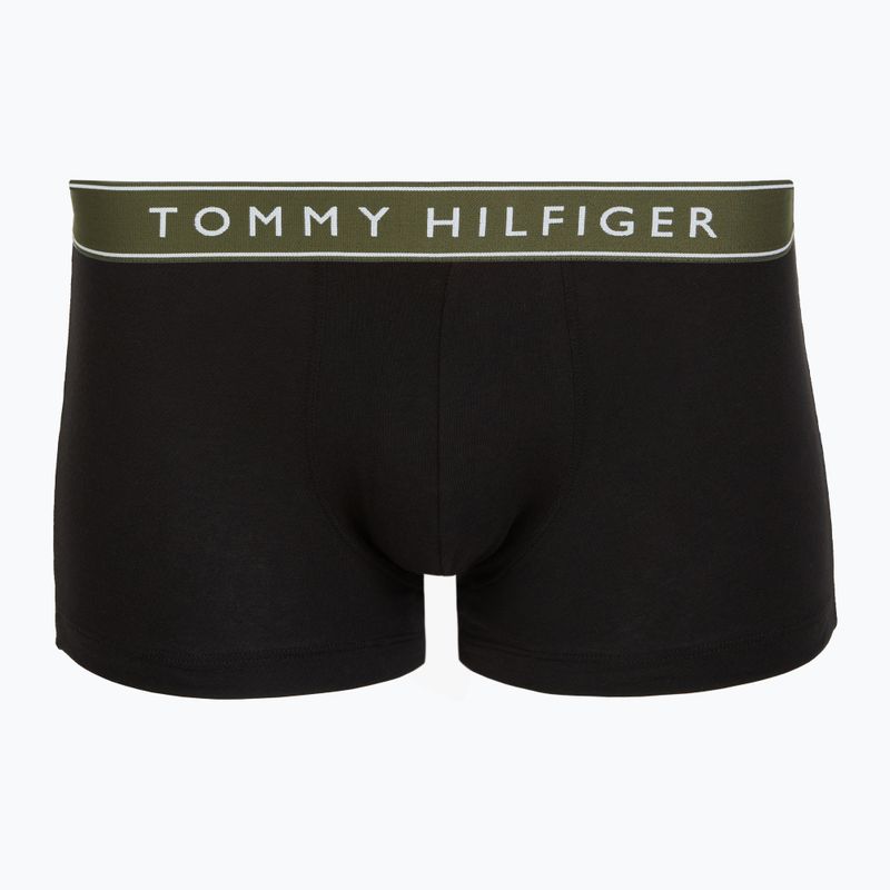Bokserki Tommy Hilfiger Trunk WB 3 pary brick blue/terra red/army green 4
