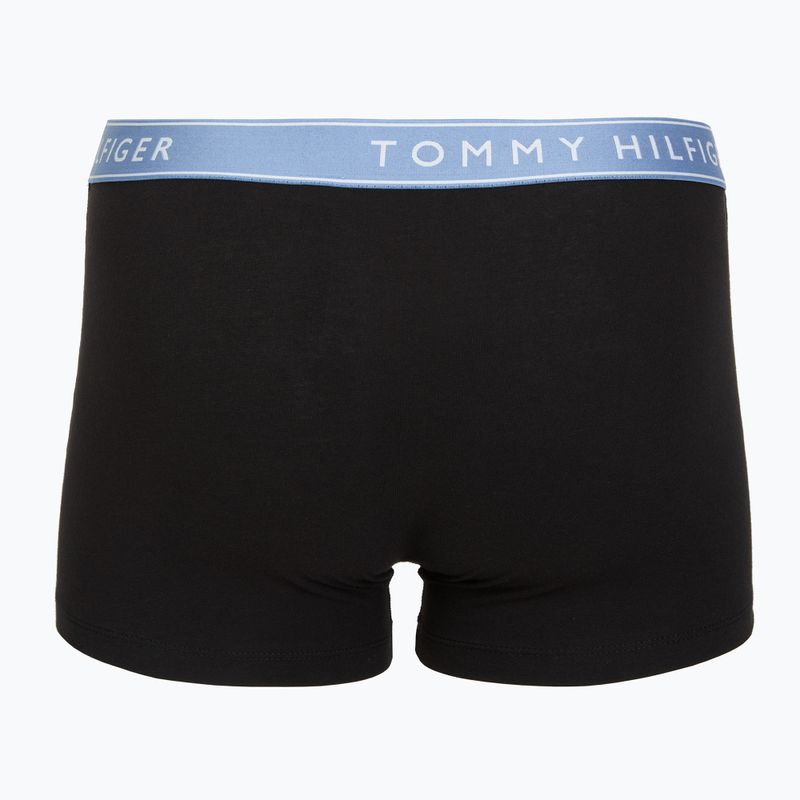 Bokserki Tommy Hilfiger Trunk WB 3 pary brick blue/terra red/army green 5