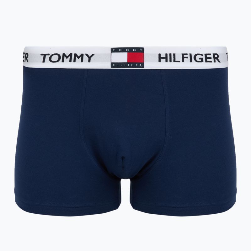 Bokserki Tommy Hilfiger Trunk 3 pary utility sage/prppy navy/keepsake blue 5