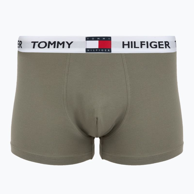 Bokserki Tommy Hilfiger Trunk 3 pary utility sage/prppy navy/keepsake blue 6