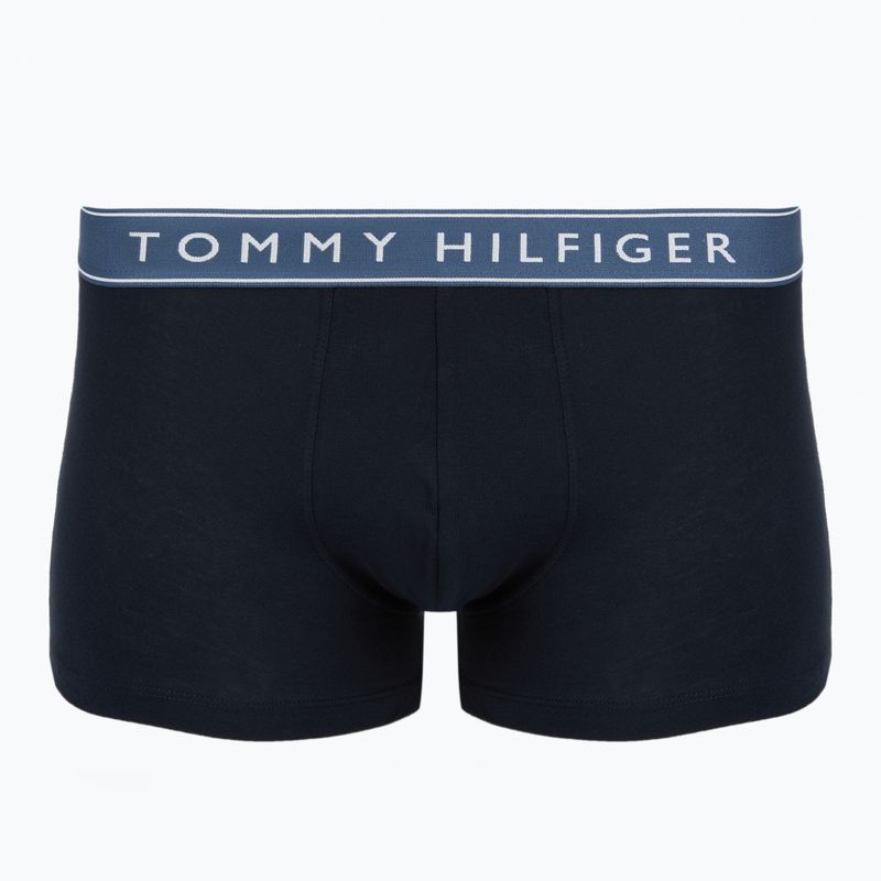 Bokserki Tommy Hilfiger Trunk WB 3 pary purple pink/antique silverer/aegean sea 5