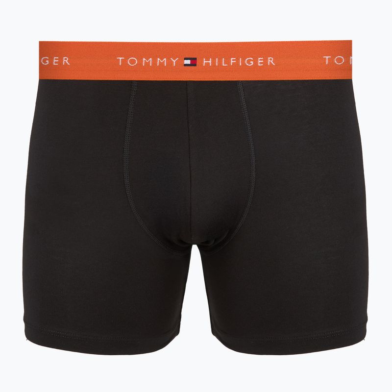 Bokserki męskie Tommy Hilfiger Brief 3 pary reg blue/bon orange/black 2