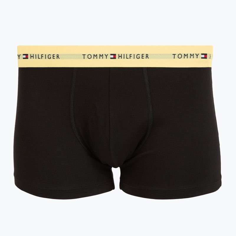 Bokserki męskie Tommy Hilfiger Trunk WB 3 pary black/citrnela/woodridge 2