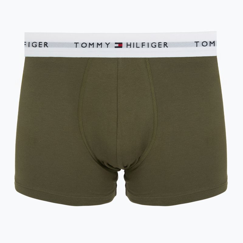 Bokserki męskie Tommy Hilfiger Trunk 3 pary army green/prp nvy/nov grn 6