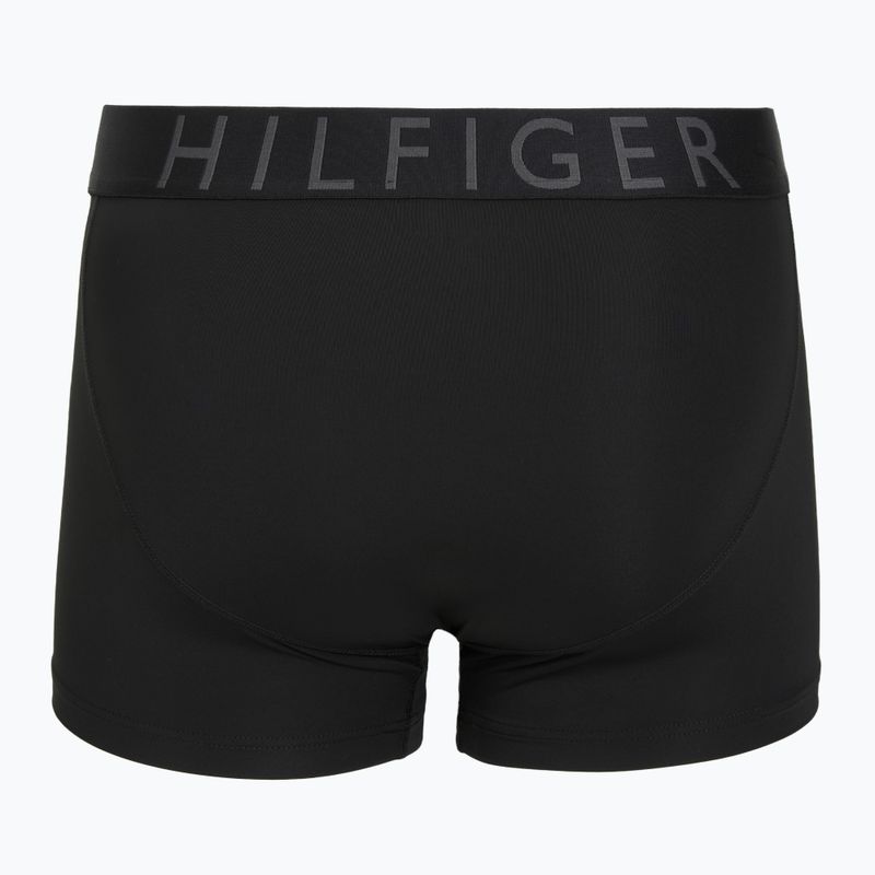 Bokserki męskie Tommy Hilfiger Trunk WB Cooling Technology 3 pary black/black/black 3