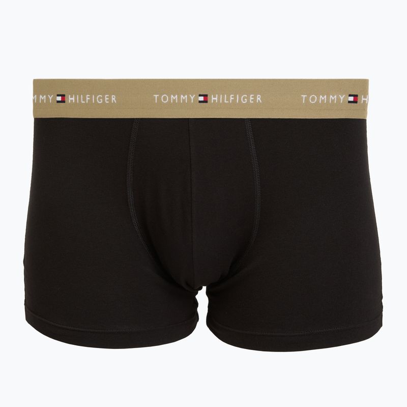 Bokserki męskie Tommy Hilfiger Trunk WB 3 pary army green/wdg blue/ptch blue 2