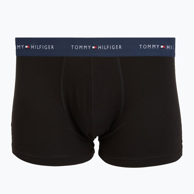 Bokserki męskie Tommy Hilfiger Trunk WB 3 pary army green/wdg blue/ptch blue 4