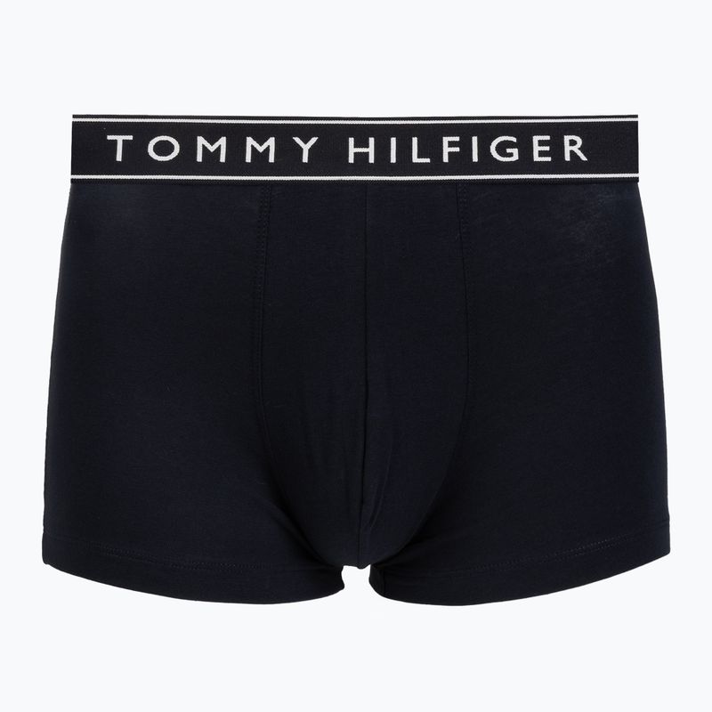 Bokserki męskie Tommy Hilfiger Trunk Dtm white/medium red/navy blue 2