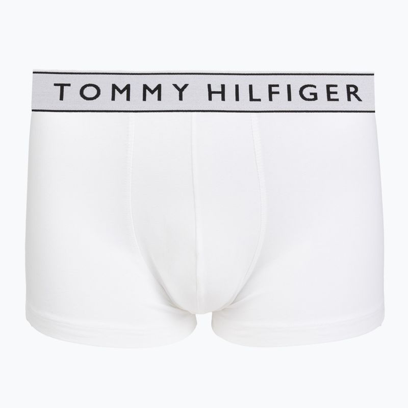 Bokserki męskie Tommy Hilfiger Trunk Dtm white/medium red/navy blue 4
