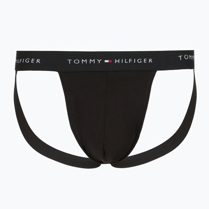 Slipy męskie Tommy Hilfiger Cotton Jockst 3 pack black/black/black 2