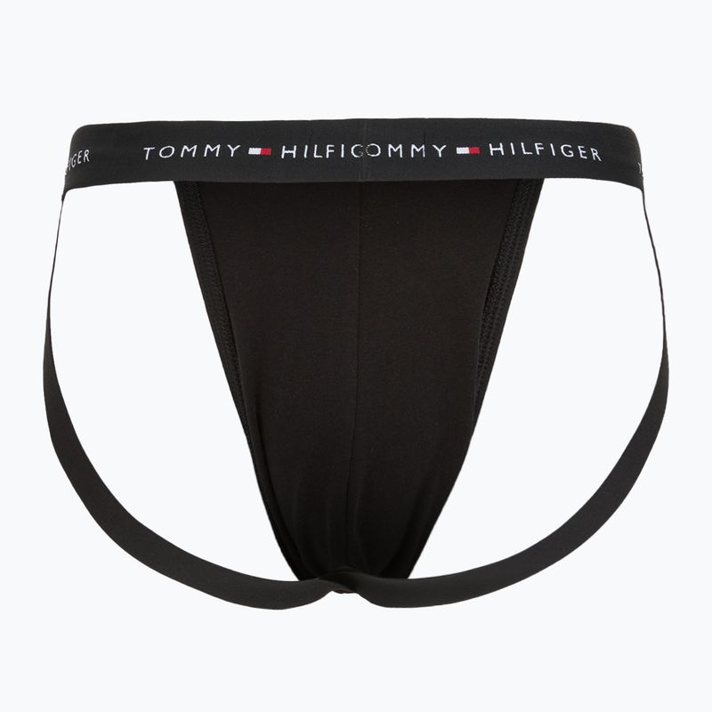 Slipy męskie Tommy Hilfiger Cotton Jockst 3 pack black/black/black 3