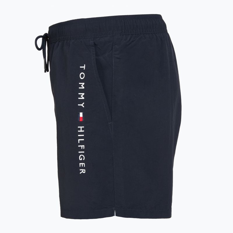 Szorty kąpielowe męskie Tommy Hilfiger Medium Drawstring Zip Pocket desert sky 3