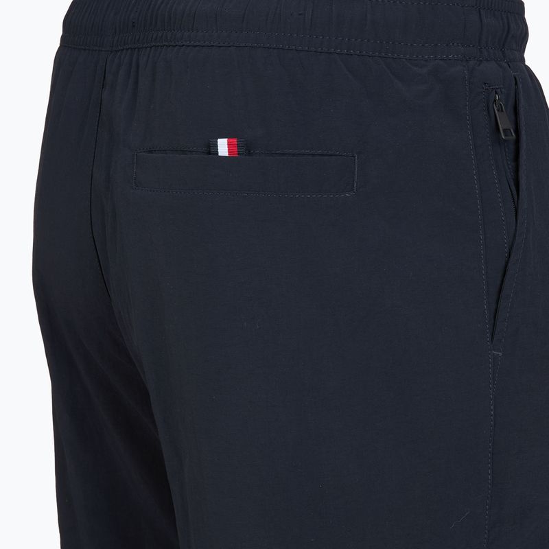 Szorty kąpielowe męskie Tommy Hilfiger Medium Drawstring Zip Pocket desert sky 4