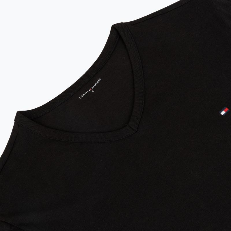 Koszulka męska Tommy Hilfiger Cotton V-Neck black/black/black 3