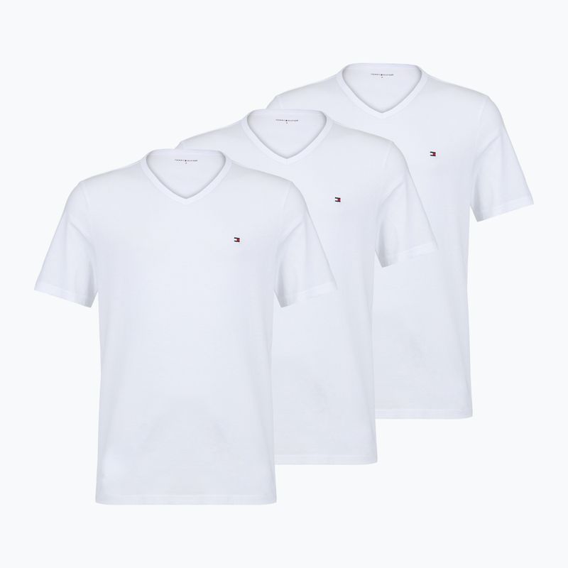 Koszulka męska Tommy Hilfiger Cotton V-Neck white/white/white