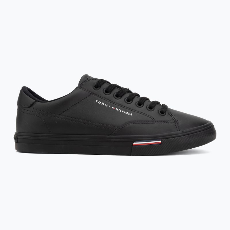 Trampki męskie Tommy Hilfiger Vulc Core RBW Long Lace Leather black 2