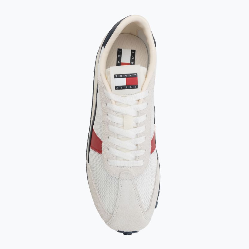 Buty męskie Tommy Hilfiger Retro Runner Archive Open Mesh rwb 5