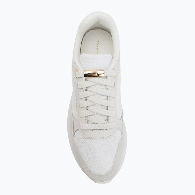 Buty damskie Tommy Hilfiger Chic Eva Runner Mesh white 4