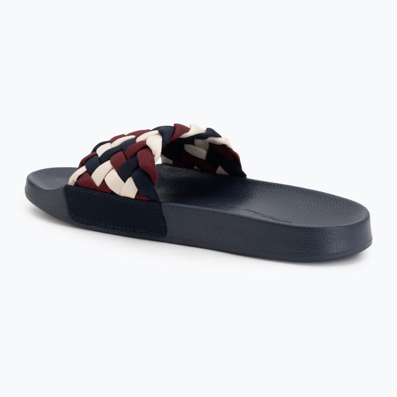 Klapki damskie Tommy Hilfiger Braided Pool rwb 3