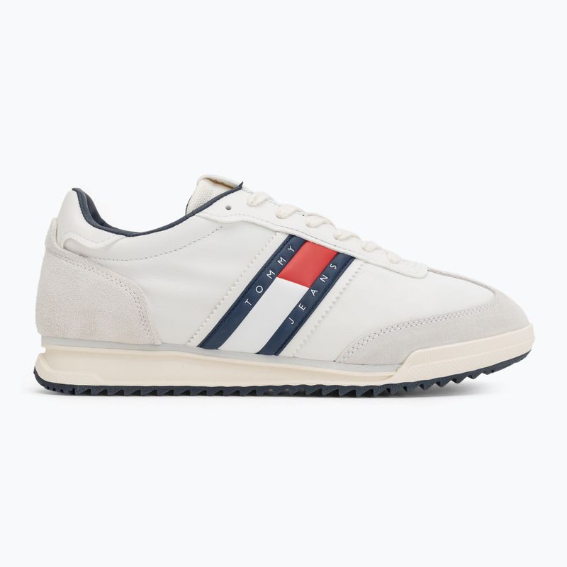 Buty męskie Tommy Jeans Retro Runner Cleated Mix rwb 2
