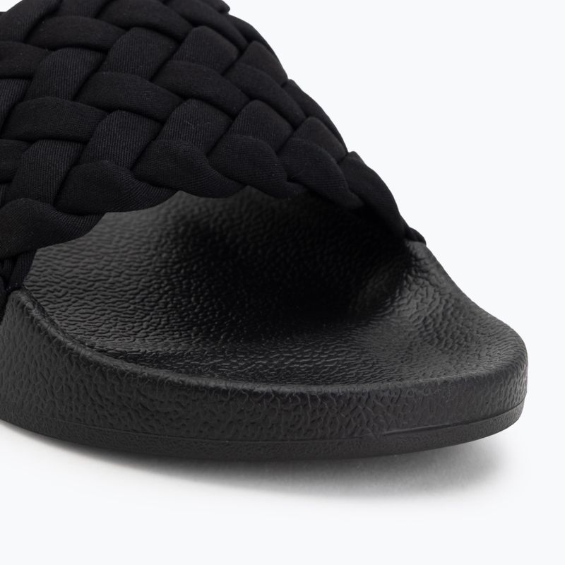 Klapki damskie Tommy Hilfiger Braided Pool black 7