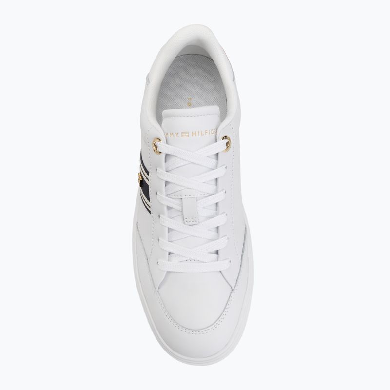 Buty damskie Tommy Hilfiger Chic Cupsole Webbing white 5